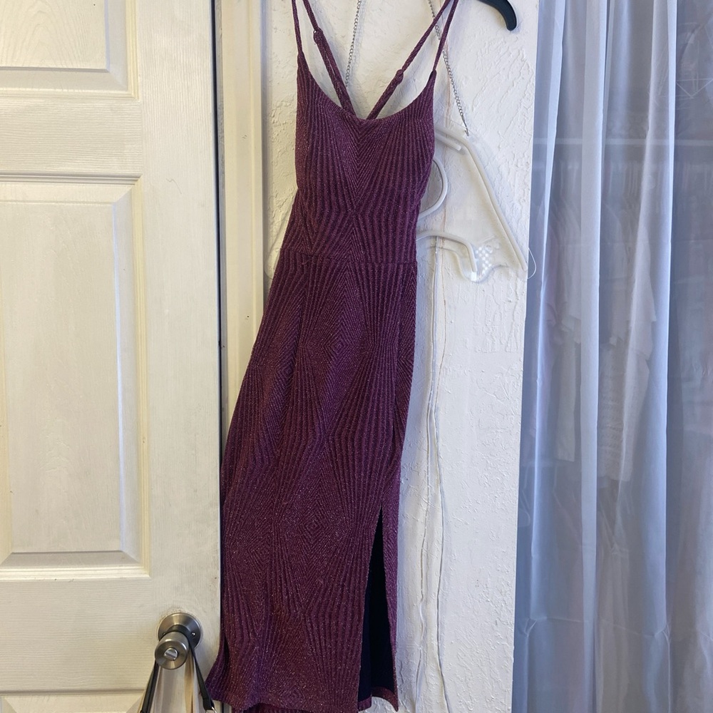 Sparkling Purple Dress